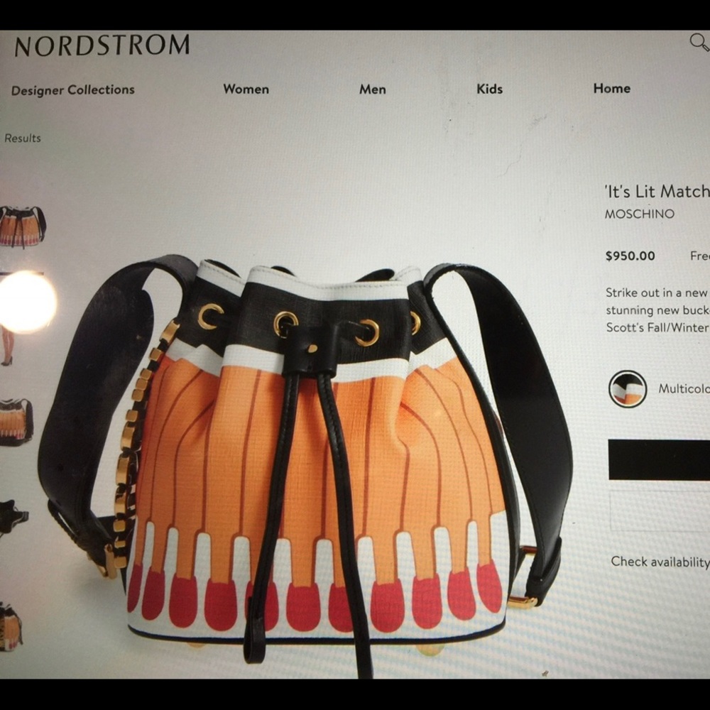 Authentic Moschino Crossbody or shoulder bag,